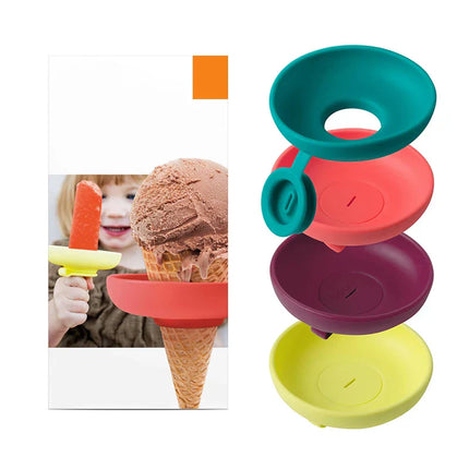 Siliconen Ihouder Kinderen | Voorkomt Klierton | Praktisch Is Accessoire | Herbruikbaar Veiligheidsproduct | Makkelijk Schoon Te Maken | Ishoorn Bescherming | Diverse Kleuren | Ideaal Voor Feestjes