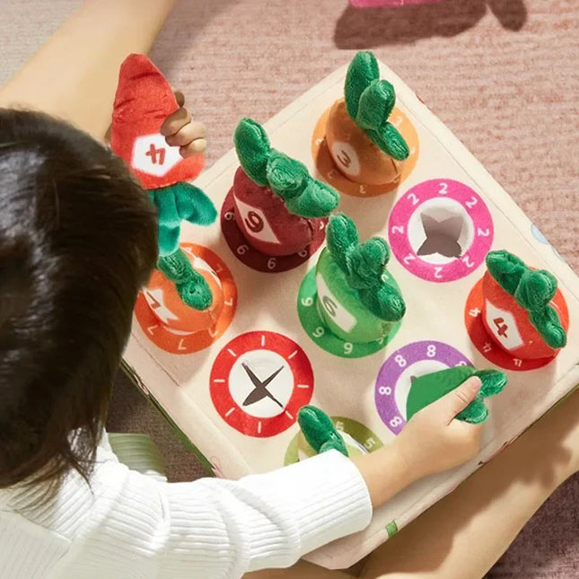 Fantasierijke speelwortels | Sensorisch speelgoed voor kleuters | Zachte pluche wortels stimuleren zintuigen