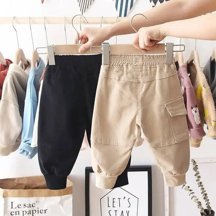 Jongens Cargo Broek | Zachte Duurzame Katoen | Praktische Zakken | Bewegingsvrijheid | Comfortabele Pasvorm | Makkelijk te Wassen | Kinderkleding