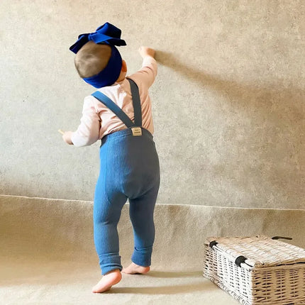 Baby Leggings met Seltjes | Zachte Unisex Broek | 100% Katoen | Ademend en Flexibel | Peuter Kleding