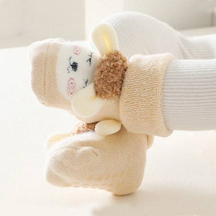 Baby Anti-Slip Sokken Warm & Zacht | Onmisbaar Voor Veilig Spelen | Comfortabel & Unisex Design