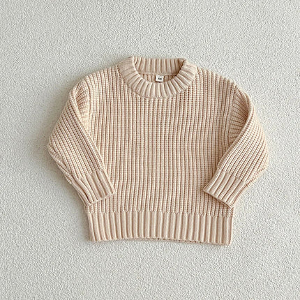 Unisex Baby Sweater | Zacht Katoen | Tijdloos Design | Striktextuur Voor Comfort | Makkelijk Verzorgbaar