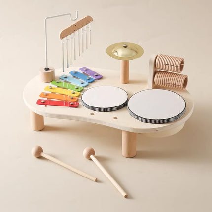 Muziek Speelgoed Set Kinderen | Houten Instrumenten | Motoriek en Creativiteit | Educatief Speelgoed
