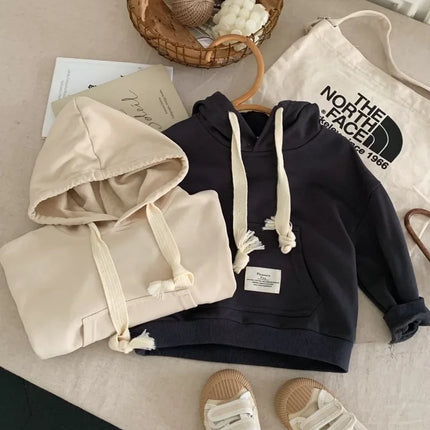 Kinder Hoodie | Unisex | Blauw | 100% Katoen | Casual | Zacht en Duurzaam | Hipperstijl | Comfortabele Pasvorm | Praktische Hitte Bescherming | Eenvoudig Onderhoud | Geschikt voor Dagelijks Gebruik