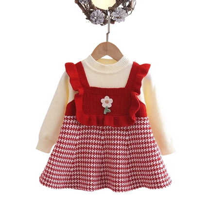 Baby Jurk | Lange Mouwen | Comfortabel en Stijlvol | Zachte Katoen | Geschikt voor Alle Seizoenen | Zowel Voor Dagelijks Gebruik als Feestelijkheden