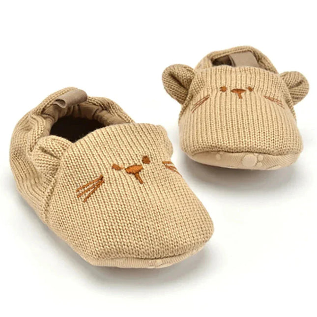 Hippe Babyschoenen | Anti-slip Zolen | Ademend Katoen | Comfortabel | Voor Binnen | Warme Voetjes