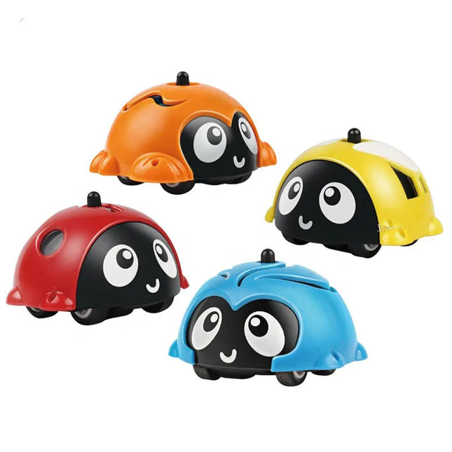 Spinnende Buggy Auto | Unieke Roterende Speelgoedauto | Dierenontwerpen | Kindvriendelijk | Duurzaam