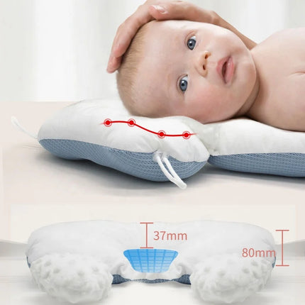 Baby Hoofdkussen | Ergonomisch Design | Veilige Slaap | Memory Foam | Ademend & Allergievriendelijk