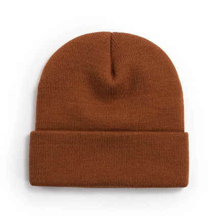 Mini Fashion Beanie | Muts Met Eigen Tekst | Unisex | Personaliseerbaar | Kinderen & Volwassenen | Warm & Zacht | Katoen & Acryl | Vegansk Leren Label | Verschillende Maten