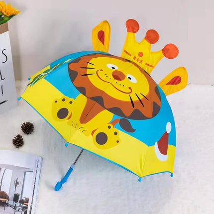 Kinderen | Kleurrijke Paraplu | Lichtgewicht | Ergonomisch Handvat | Veilig Nylon | Gemakkelijk Te Gebruiken