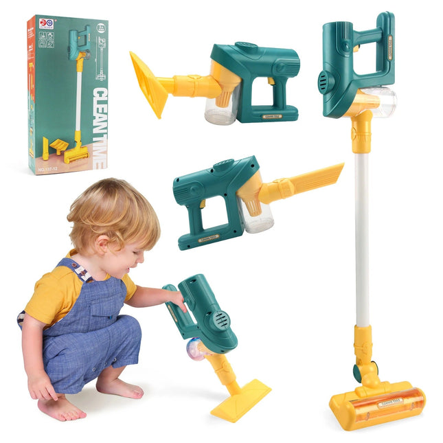 Legetøjsstofzuiger voor Kinderen | Realistische Geluidseffecten | Creatief Spelen | Educatieve Functie | Met Accessoires | Rollenspellen | Kwalitatieve Materialen | Geschikt voor Ontwikkeling & Verbeelding