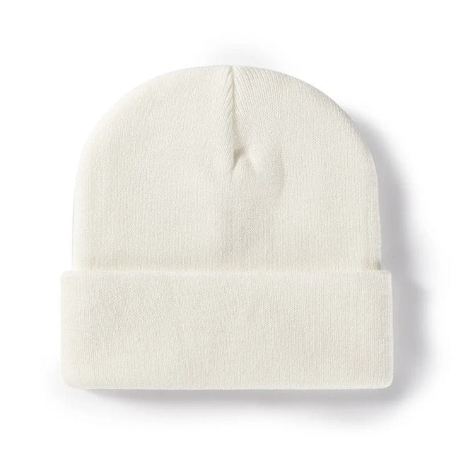 Mini Fashion Beanie | Muts Met Eigen Tekst | Unisex | Personaliseerbaar | Kinderen & Volwassenen | Warm & Zacht | Katoen & Acryl | Vegansk Leren Label | Verschillende Maten