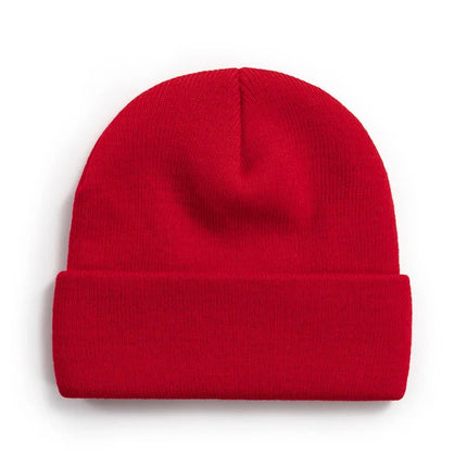 Mini Fashion Beanie | Muts Met Eigen Tekst | Unisex | Personaliseerbaar | Kinderen & Volwassenen | Warm & Zacht | Katoen & Acryl | Vegansk Leren Label | Verschillende Maten