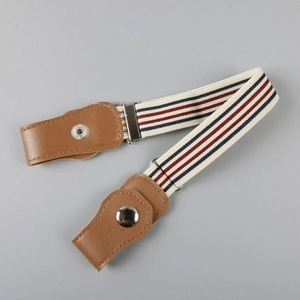 Elastische Kinder Riem | Vrije Beweging Zonder Gesp | Comfort | Geschikt voor 1-12 Jaar | Verstelbaar (40-65 cm) | Perfect voor School en Spel