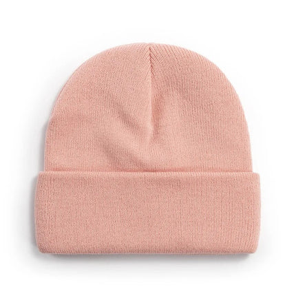 Mini Fashion Beanie | Muts Met Eigen Tekst | Unisex | Personaliseerbaar | Kinderen & Volwassenen | Warm & Zacht | Katoen & Acryl | Vegansk Leren Label | Verschillende Maten