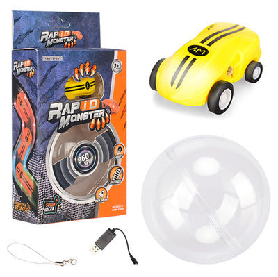 Pocket Cars Miniatuur Stuntwagen | LED Verlichting | USB Oplaadbaar | Speelgoedauto Jongens en Meisjes